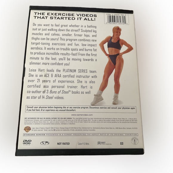 Tamilee Webb & Leisa Hart Body of Steel Workout Collection - Picture 2 of 5